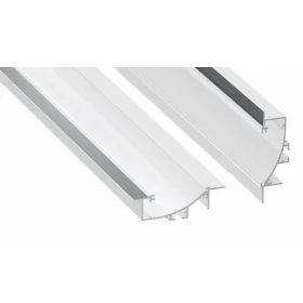LED Labs LUMINES LED-profil TIANO 1000 mm lakkozott fehér