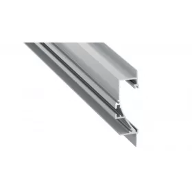 LED Labs LUMINES LED-profil TIANO 2000 mm eloxált ezüst