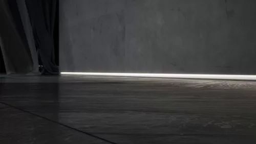 LED Labs LUMINES LED-profil TIANO 2000 mm eloxált ezüst
