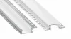 LED Labs LUMINES LED-profil ZATI 1000 mm lakkozott fehér