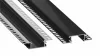 LED Labs LUMINES LED-profil ZATI 2000 mm lakkozott fekete