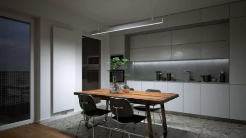LED Labs LUMINES LED-profil CLARO 2000 mm eloxált ezüst
