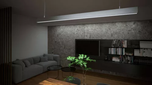 LED Labs LUMINES LED-profil CLARO 2000 mm eloxált ezüst