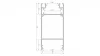 LED Labs LUMINES LED-profil DULIO 2000 mm eloxált ezüst