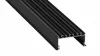 LED Labs LUMINES LED-profil LARGO 2000 mm lakkozott fekete