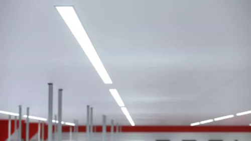 LED Labs LUMINES LED-profil LARGO 2000 mm lakkozott fekete