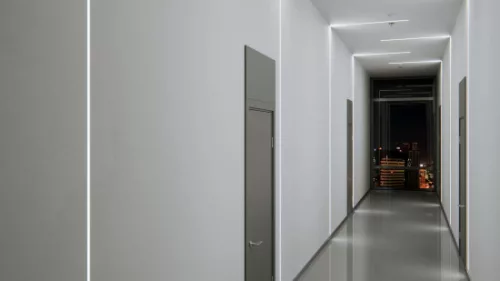 LED Labs LUMINES LED-profil MONO 1000 mm lakkozott fekete