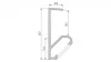 LED Labs LUMINES LED-profil Q18 1000 mm natúr
