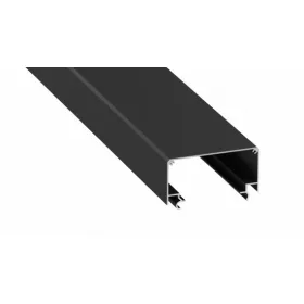   LED Labs LUMINES LED-profil LARGO M2 1000 mm lakkozott fekete