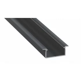 LED Labs LUMINES LED-profil GEMI 2000 mm eloxált fekete