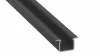 LED Labs LUMINES LED-profil U 1000 mm eloxált fekete