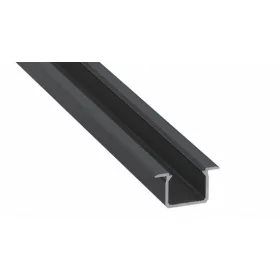 LED Labs LUMINES LED-profil U 2000 mm eloxált fekete