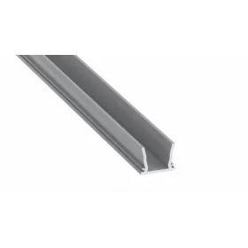 LED Labs LUMINES LED-profil STRADA 2000 mm eloxált ezüst