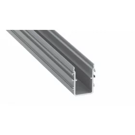  LED Labs LUMINES LED-profil STRADA M3 2000 mm eloxált ezüst