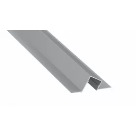 LED Labs LUMINES LED-profil DUO 2000 mm eloxált ezüst