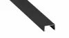 LED Labs LUMINES LED-profil Fixo 1000 mm lakkozott fekete