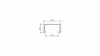LED Labs LUMINES LED-profil Fixo 1000 mm lakkozott fekete
