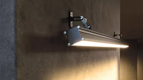 LED Labs LUMINES LED-profil Fasso 2000 mm eloxált ezüst