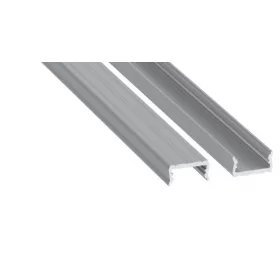 LED Labs LUMINES LED-profil atom 1000 mm eloxált ezüst