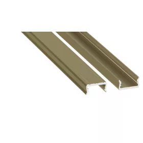   LED Labs LUMINES LED-profil atom 1000 mm nádzöld (RAL 6013)