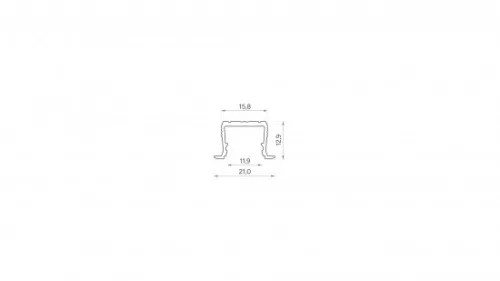 LED Labs LUMINES LED-profil axin 1000 mm natúr