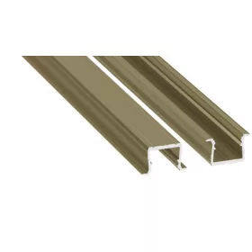   LED Labs LUMINES LED-profil axin 1000 mm nádzöld (RAL 6013)