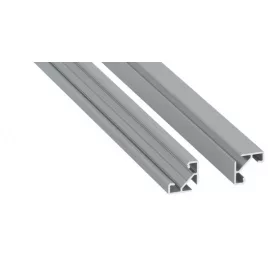 LED Labs LUMINES LED-profil ajar 2000 mm eloxált ezüst