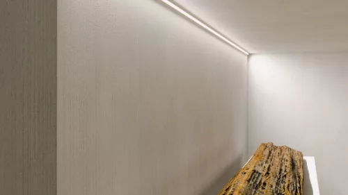 LED Labs LUMINES LED-profil ajar 2000 mm eloxált ezüst