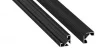 LED Labs LUMINES LED-profil ajar 2000 mm lakkozott fekete