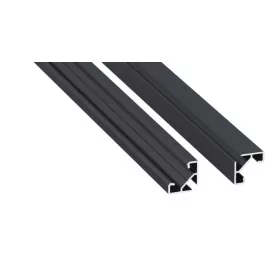   LED Labs LUMINES LED-profil ajar 2000 mm szikla-antracit (RAL 7016)
