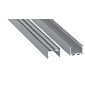 LED Labs LUMINES LED-profil alba 1000 mm eloxált ezüst