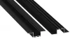 LED Labs LUMINES LED-profil akin 2000 mm eloxált fekete
