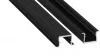 LED Labs LUMINES LED-profil axin 1000 mm lakkozott fekete