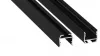 LED Labs LUMINES LED-profil axel 1000 mm lakkozott fekete