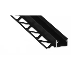 LED Labs LUMINES LED-profil FINO 2000 mm lakkozott fekete