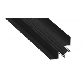 LED Labs LUMINES LED-profil VIGO 2000 mm lakkozott fekete