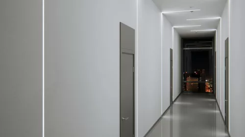 LED Labs LUMINES LED-profil MONO 1000 mm fekete