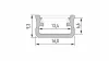 LED Labs LUMINES LED-profil A 2000 mm matt bézs