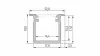 LED Labs LUMINES LED-profil G 1000 mm matt bézs