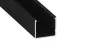 LED Labs LUMINES LED-profil RAI 3000 mm fekete