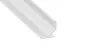 Lumines profile type AGO white lacquered, 1 m