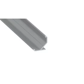 Lumines profile type AGO silver anodized 1 m