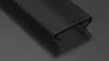 LED Labs LUMINES HIGH cover PMMA fekete 1 m