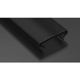 LED Labs LUMINES HIGH cover PMMA fekete 1 m