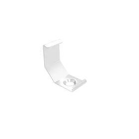   MET mounting clip for LUMINES C H profile, white lacquered (1 pár)