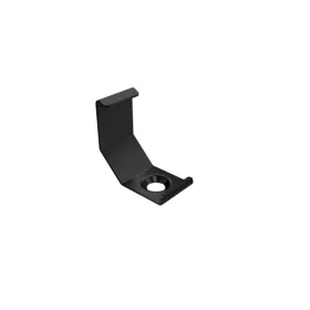   MET mounting clip for LUMINES C H profile, black lacquered (1 pár)