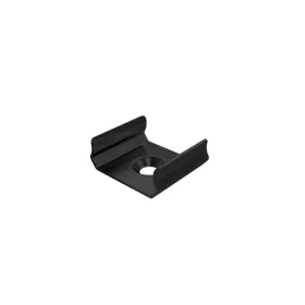   MET mounting clip for LUMINES D profile, black lacquered (1 pár)