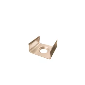   MET mounting clip for LUMINES atom profile, RAL  1015 (1 pár)