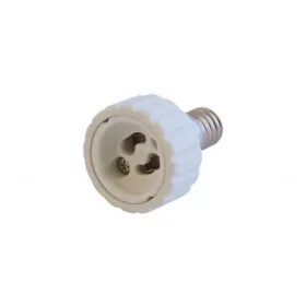 E14 to GU10 lamp adapter