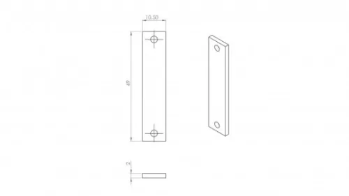 LED Labs Straight connector